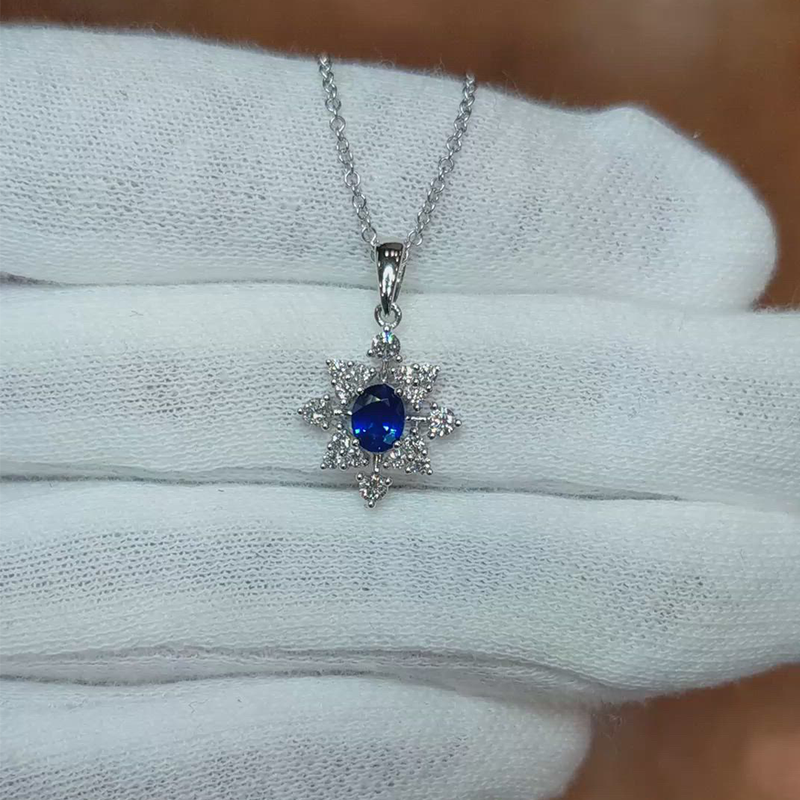 Blue Sapphire Pendant