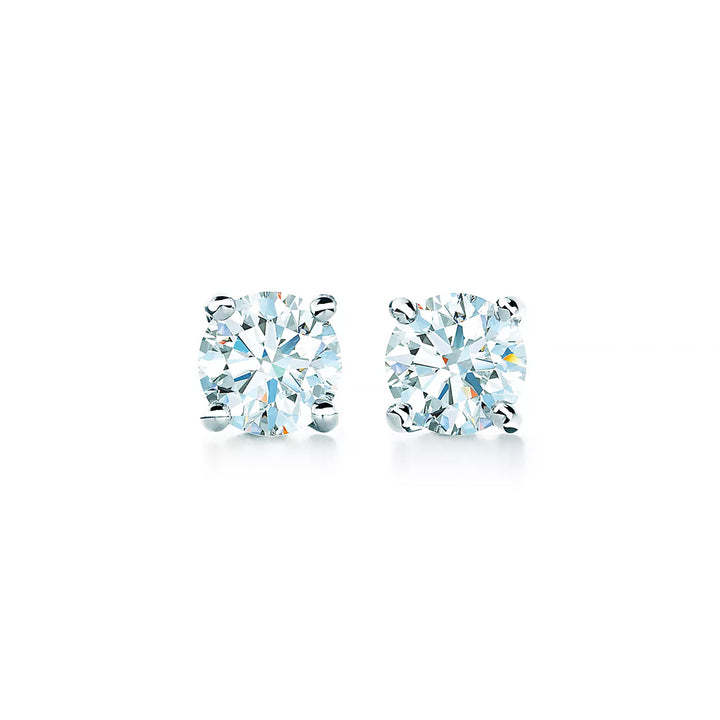 Classic Diamond Stud Earrings