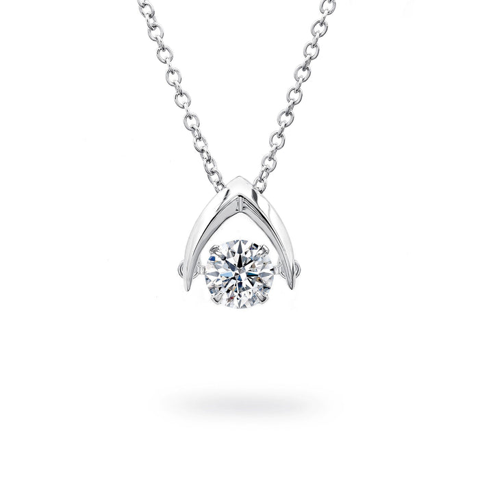 Dancing Diamond Necklace