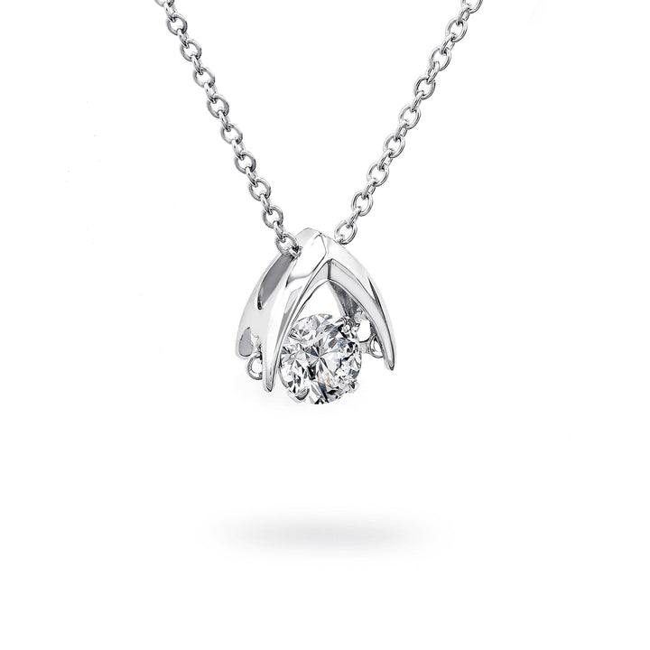 Dancing Diamond Necklace