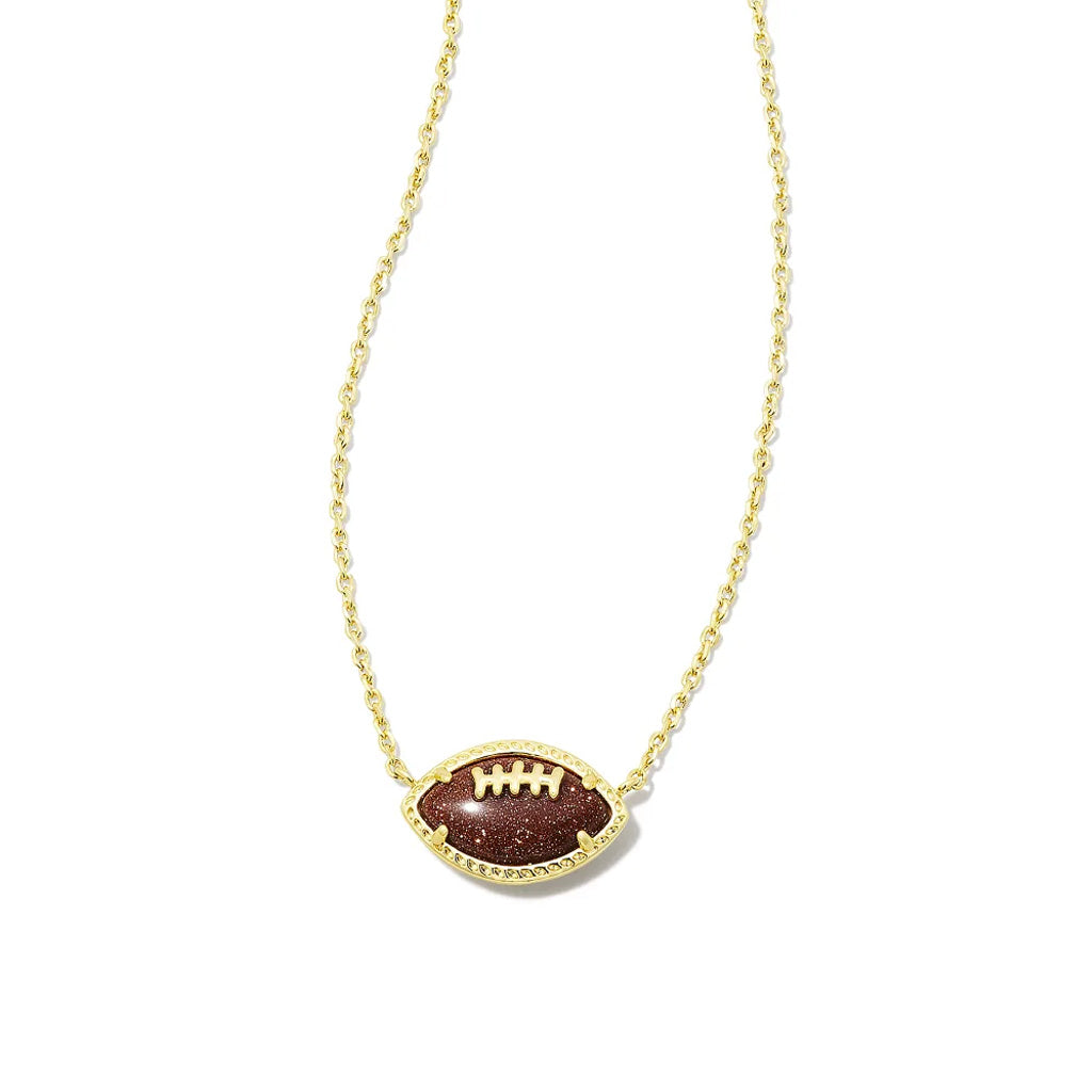 Football Pendant Necklace