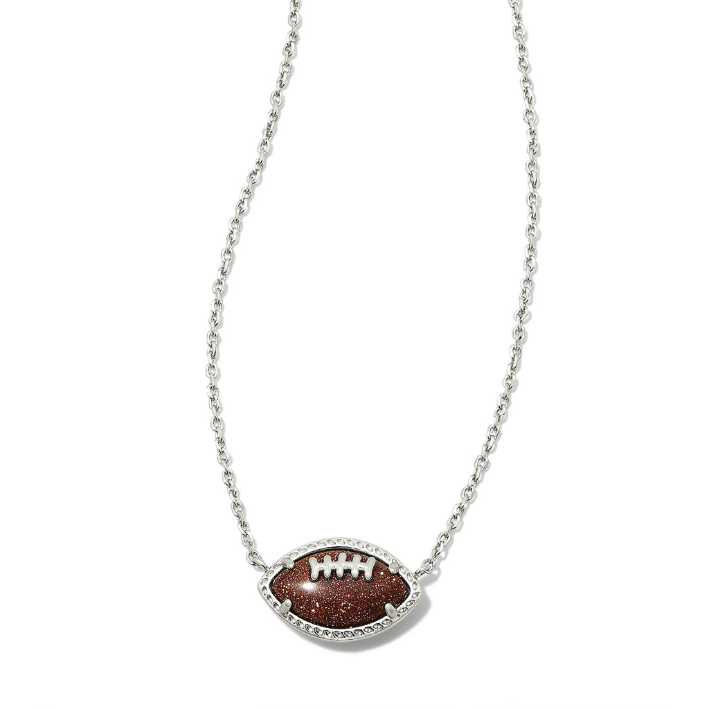 Football Pendant Necklace