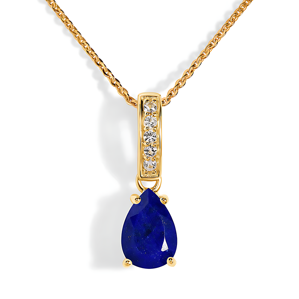 Lapis Lazuli Necklace Sway - September Birthstone