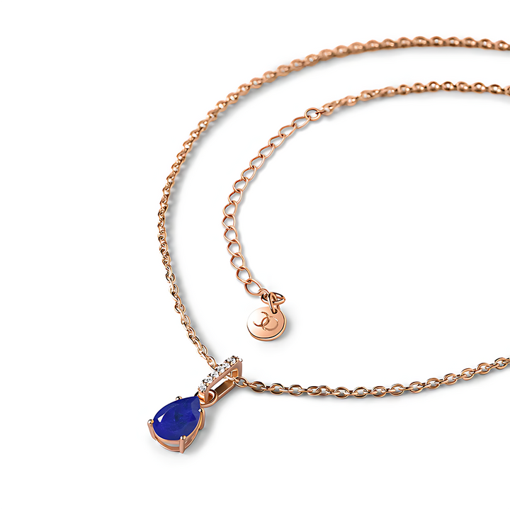 Lapis Lazuli Necklace Sway - September Birthstone