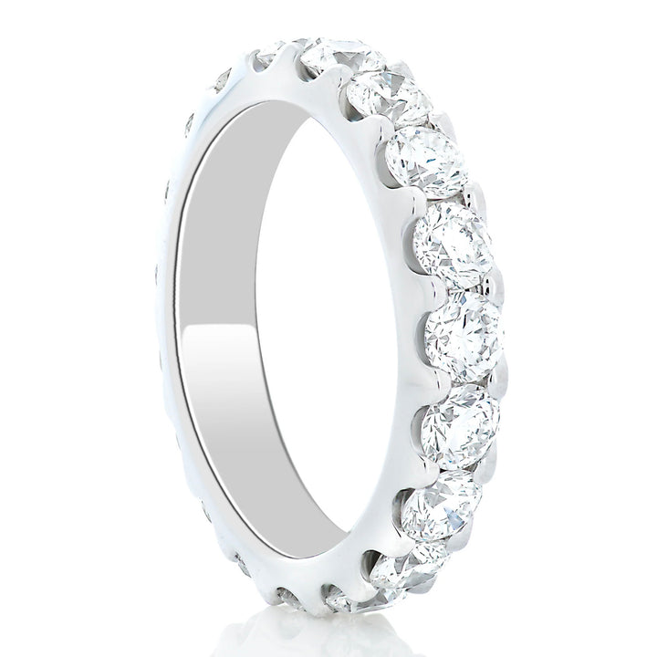 Low Profile Diamond Eternity Band