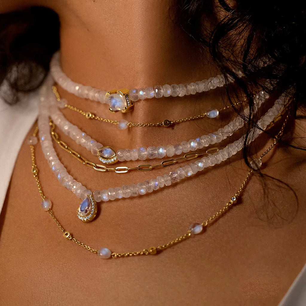 Dune Moonstone Necklace