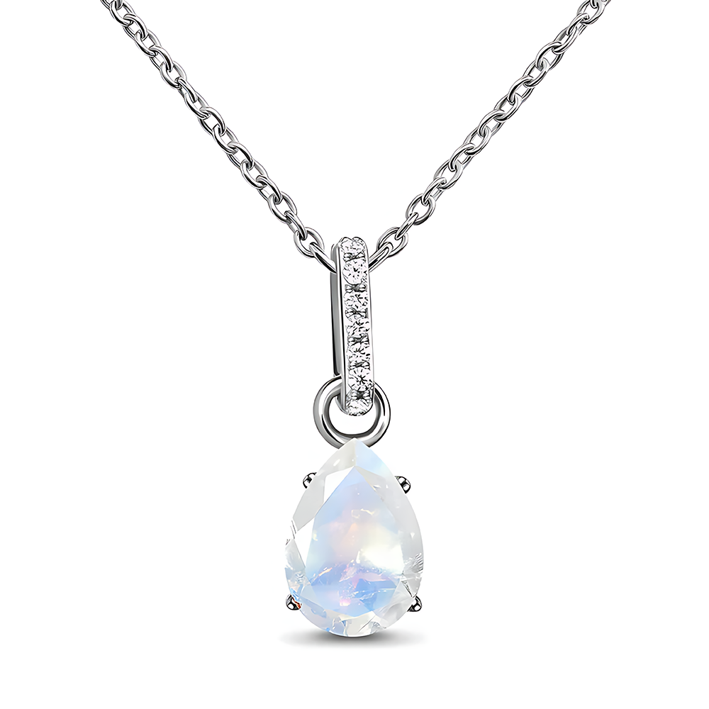 Moonstone Necklace Sway - June Birthstone