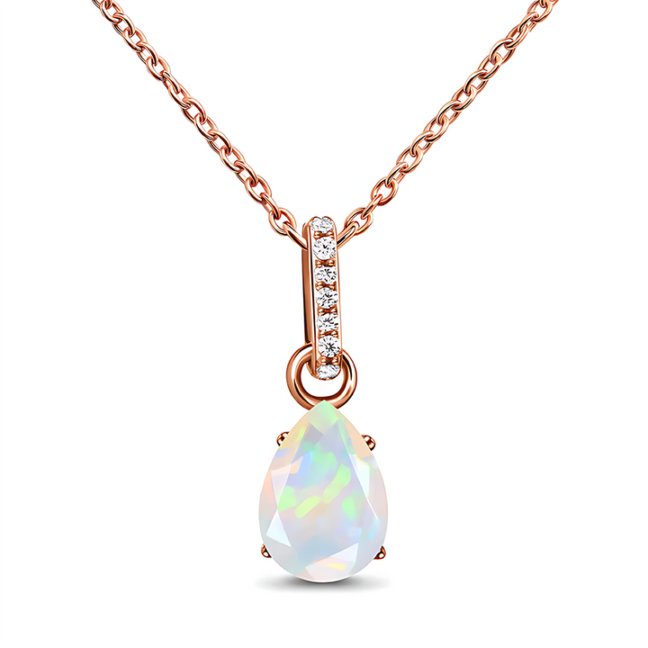 Opal Necklace Sway - October Birthstone