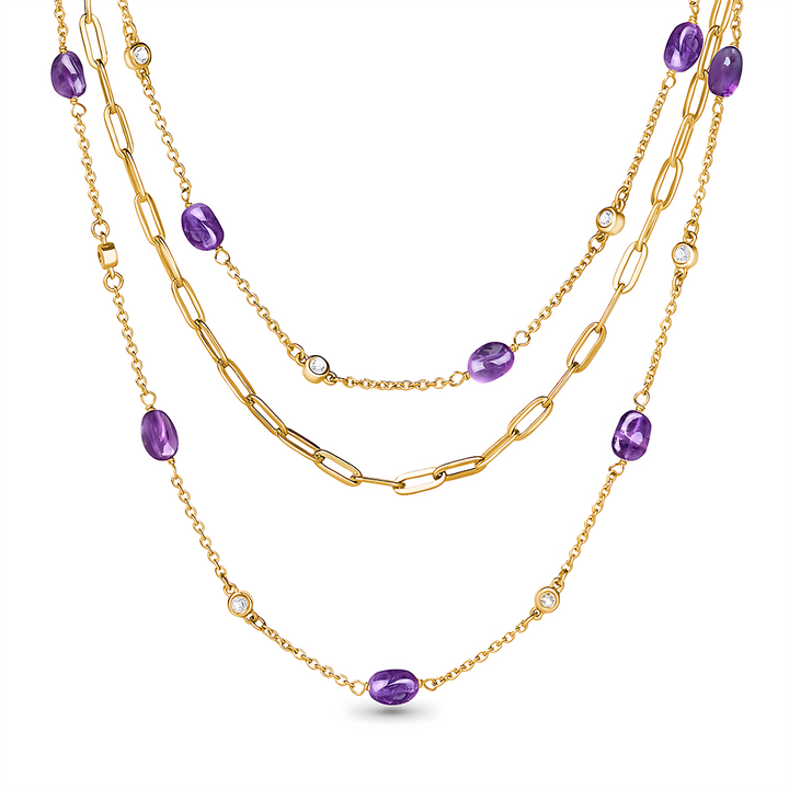 Amethyst Necklace - Wild Child