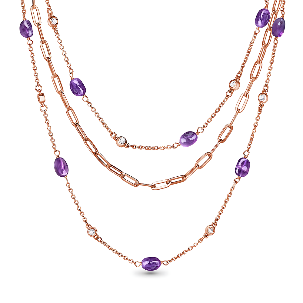 Amethyst Necklace - Wild Child