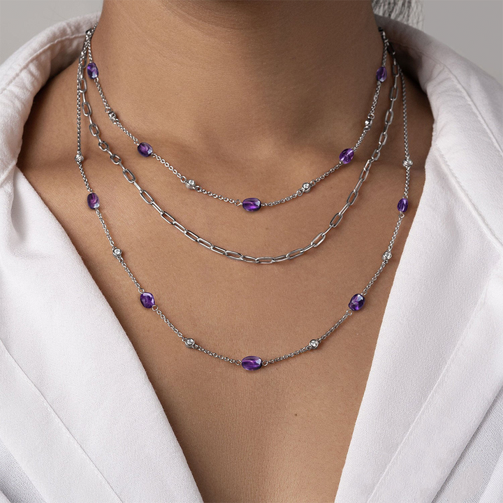 Amethyst Necklace - Wild Child