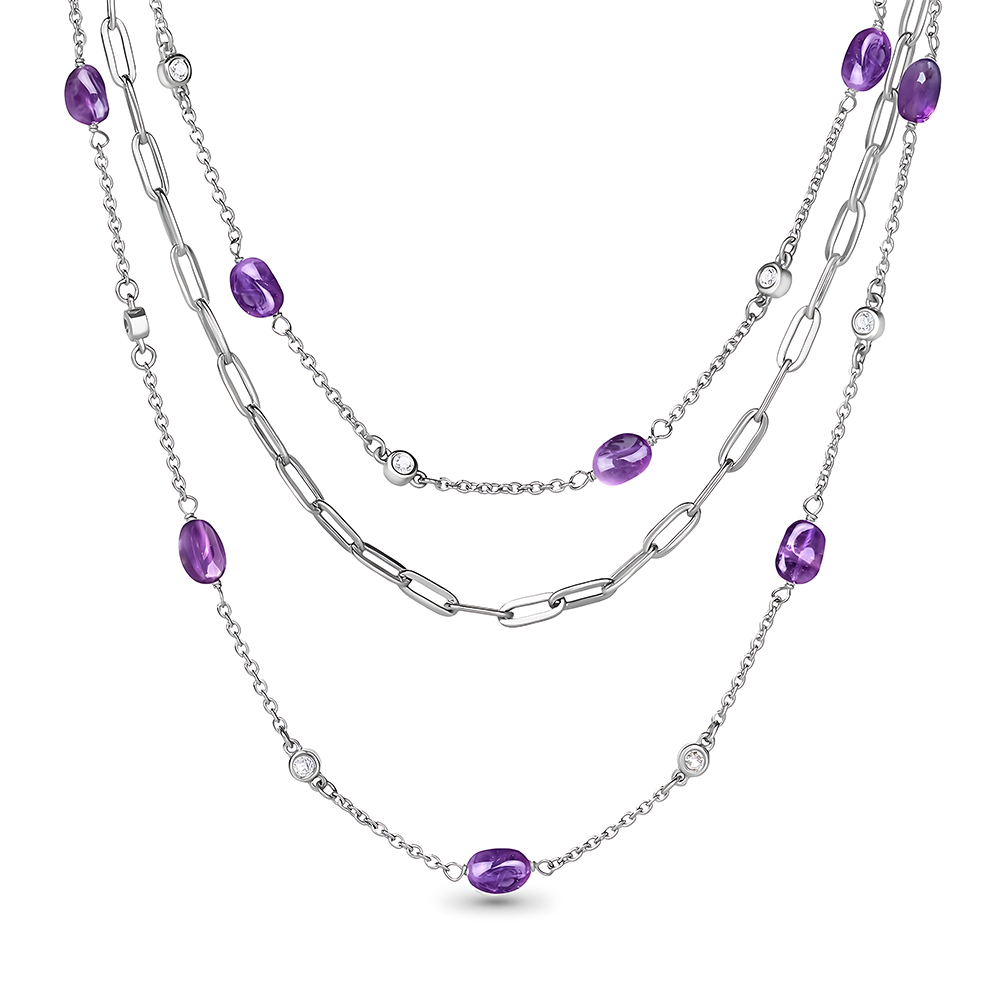 Amethyst Necklace - Wild Child