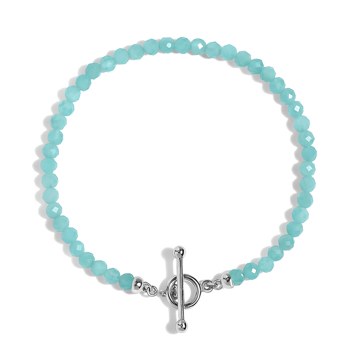 Amazonite T-Lock Beads Bracelet - Raise Your Vibrations