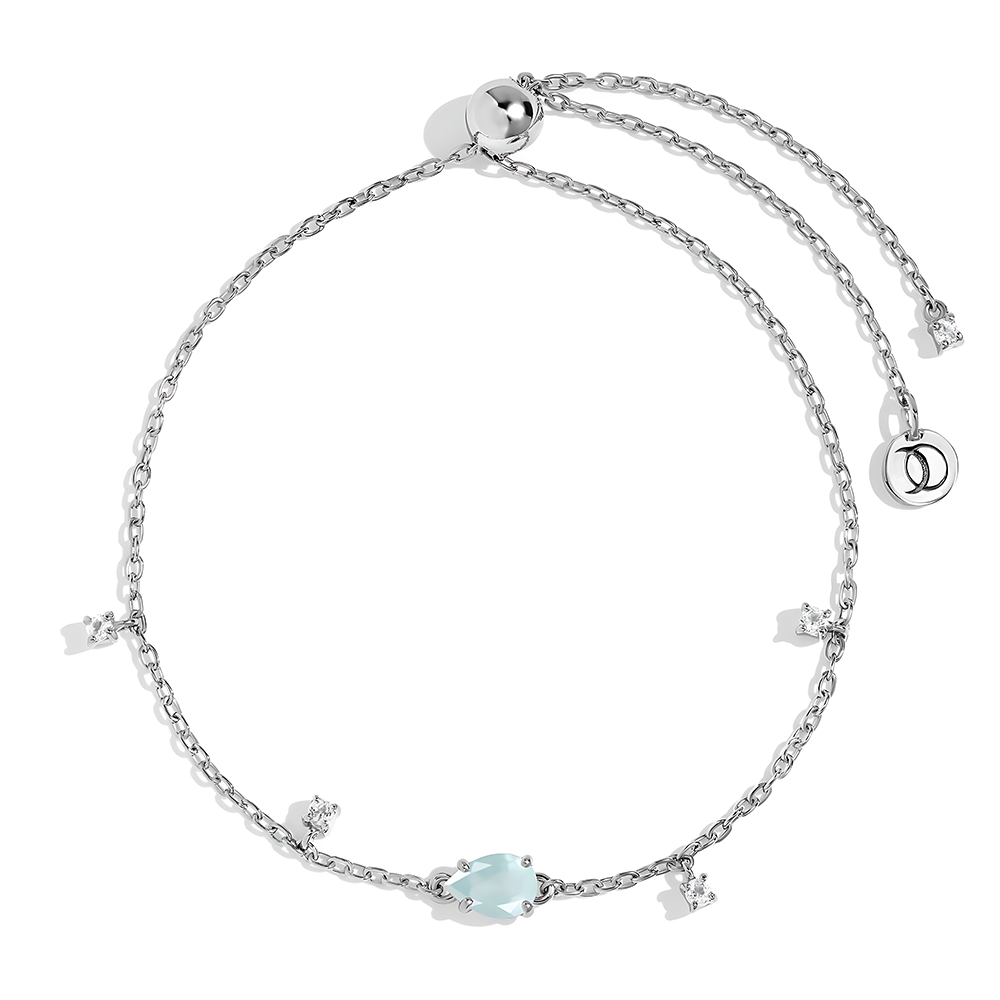 Aquamarine Bracelet - Sway 'Courage'