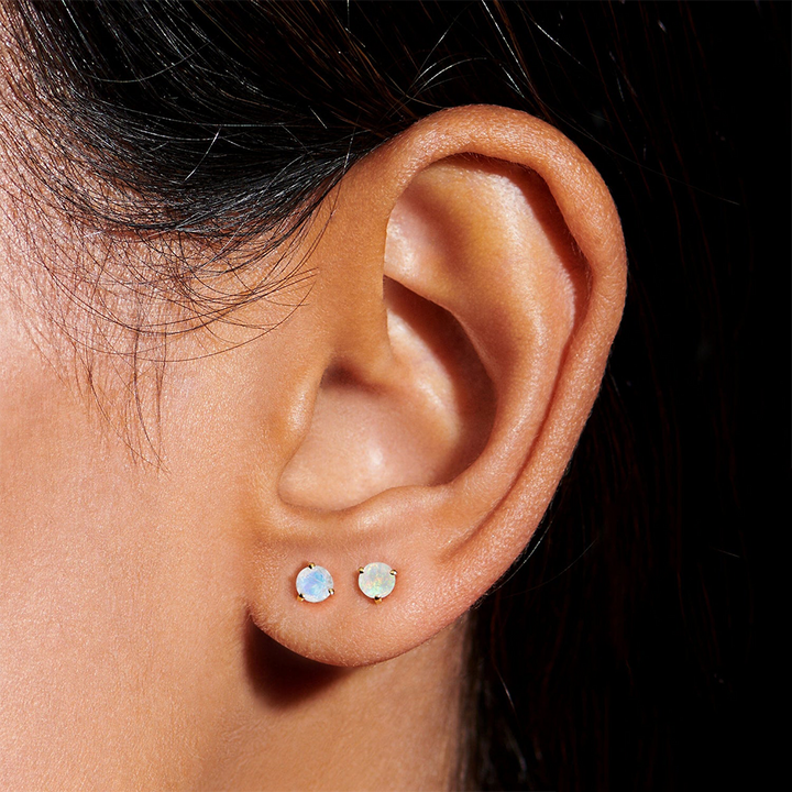 Opal Moonstone Earrings - Orion