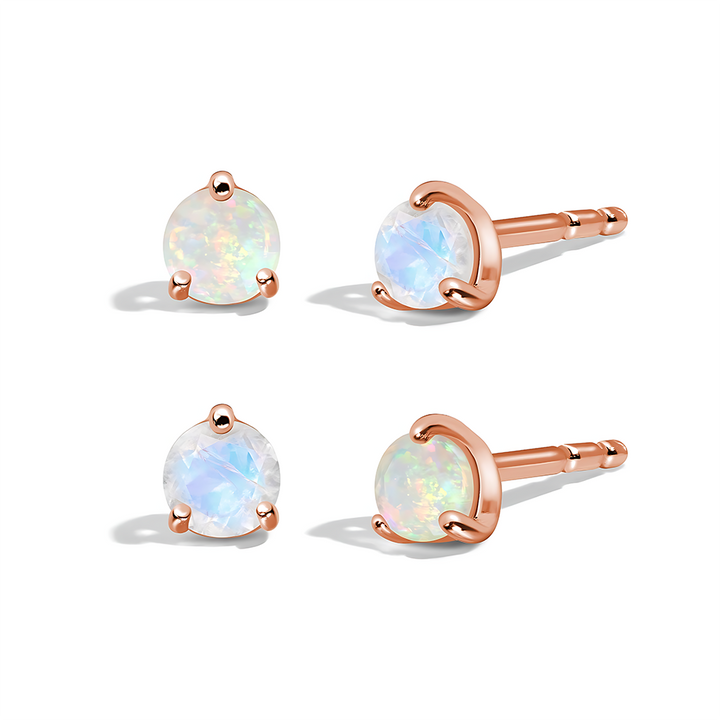 Opal Moonstone Earrings - Orion