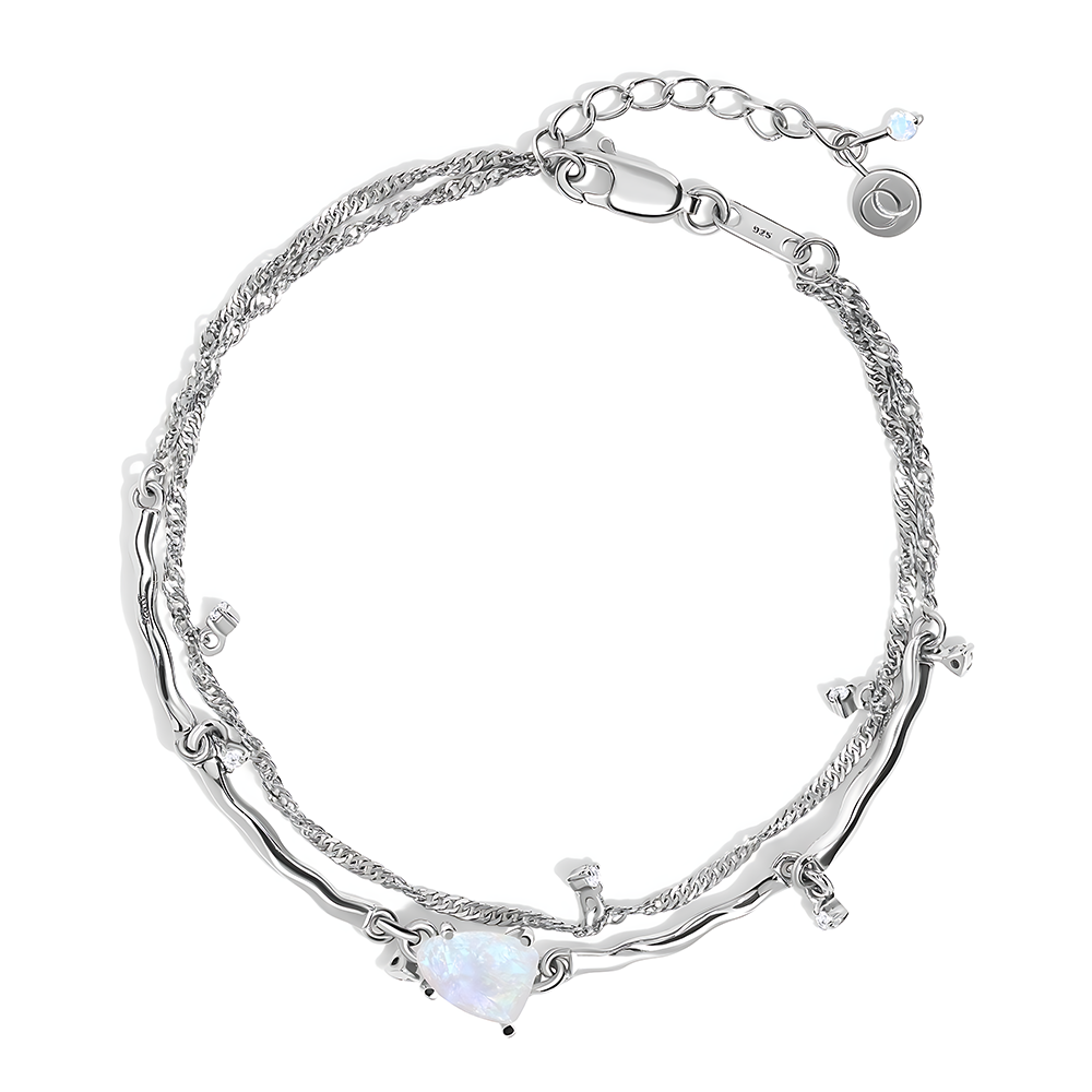 Raw Crystal Bracelet - Flow