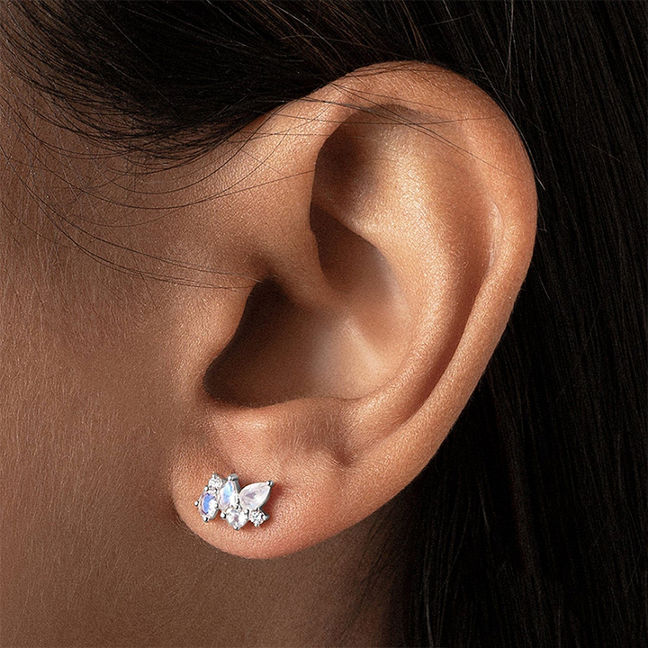 Moonstone Earrings - Sumptuousness Studs