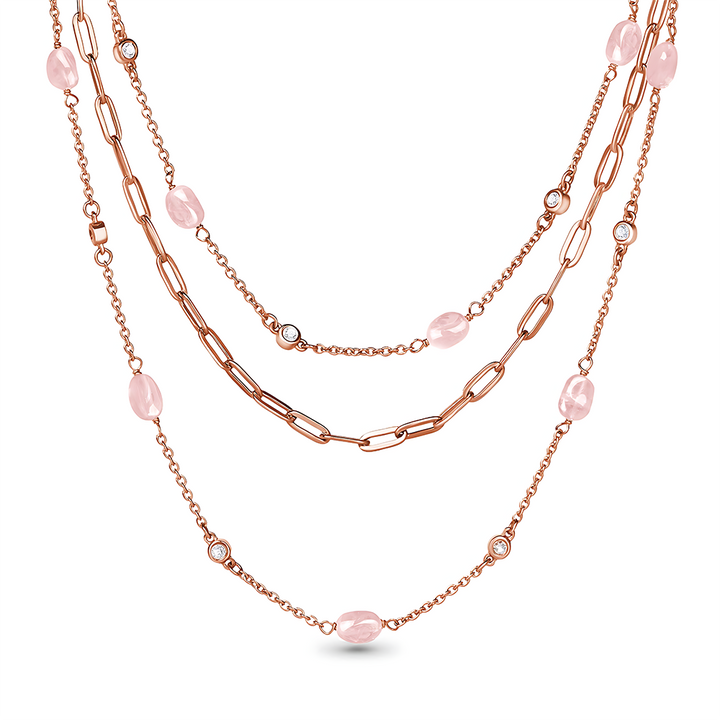 Rose Quartz Necklace - Wild Child