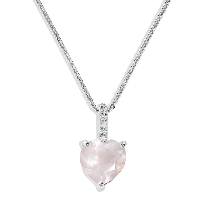 Rose Quartz Necklace - By Your Side