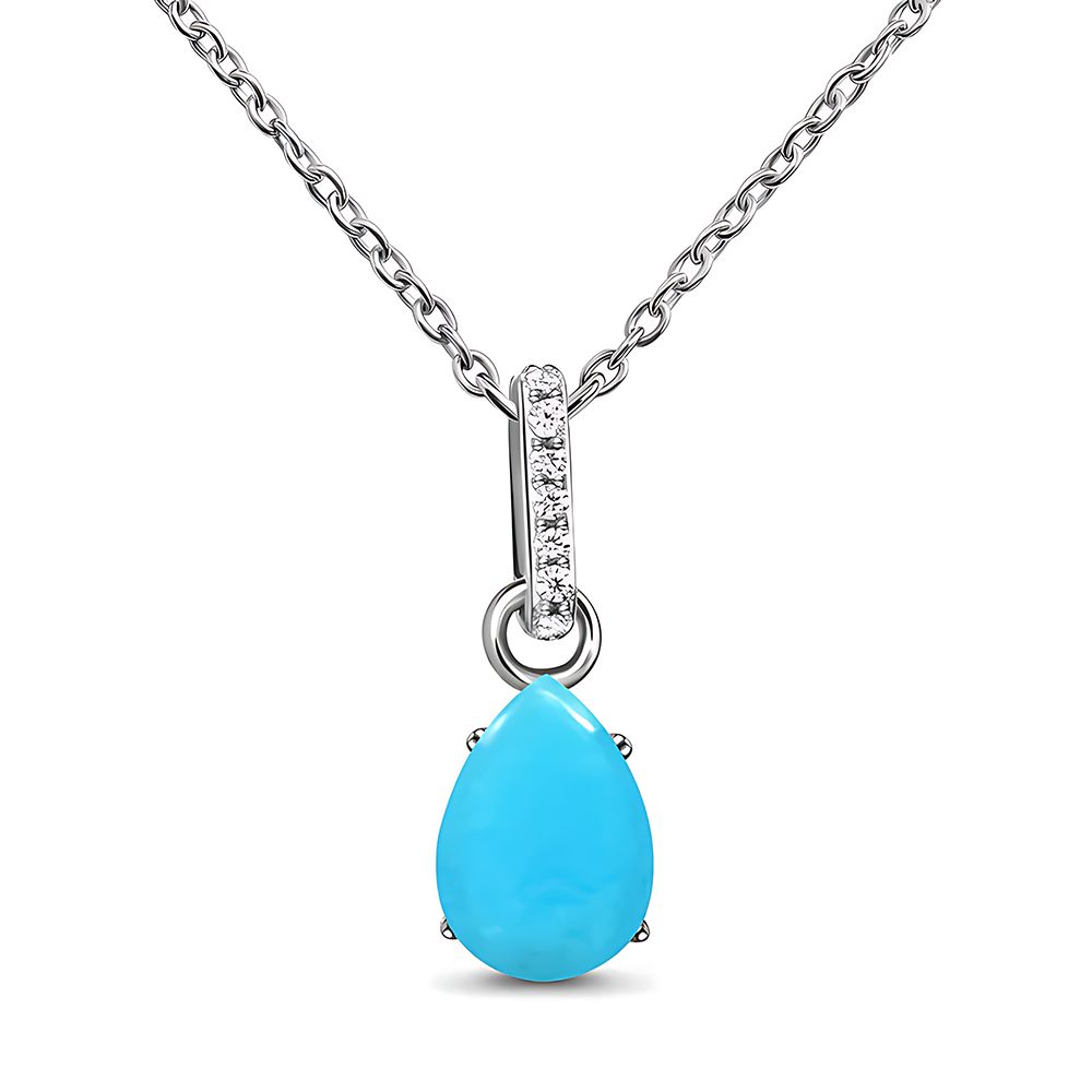 Turquoise Necklace Sway - December Birthstone