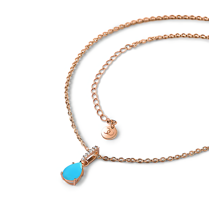 Turquoise Necklace Sway - December Birthstone